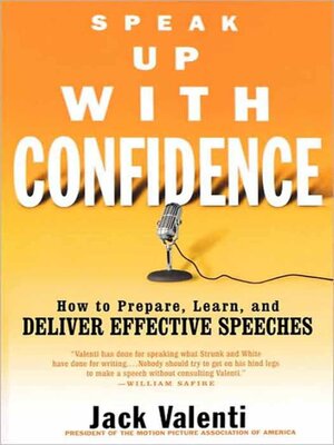 cover image of Speak Up with Confidence